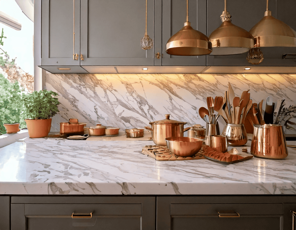 Warm Tones, Bold Details: Choosing Between Ceramic Brass and Copper Plates