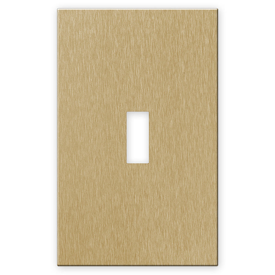 Screwless Brushed Gold