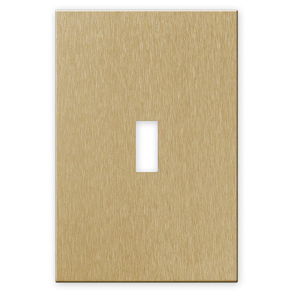 Screwless Oversized Brushed Gold
