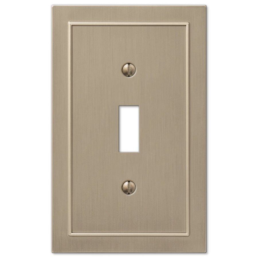 Bethany Brushed Bronze Cast - Wallplate Warehouse
