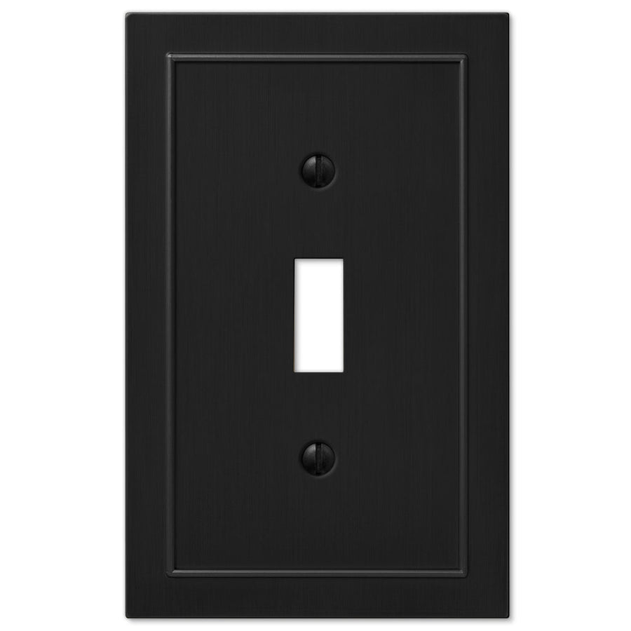 Bethany Matte Black Cast - Wallplate Warehouse