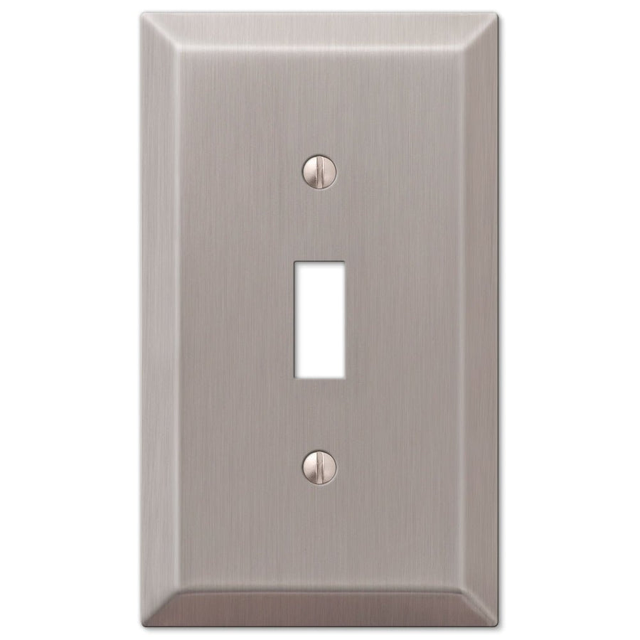 Century Brushed Nickel Steel - Wallplate Warehouse