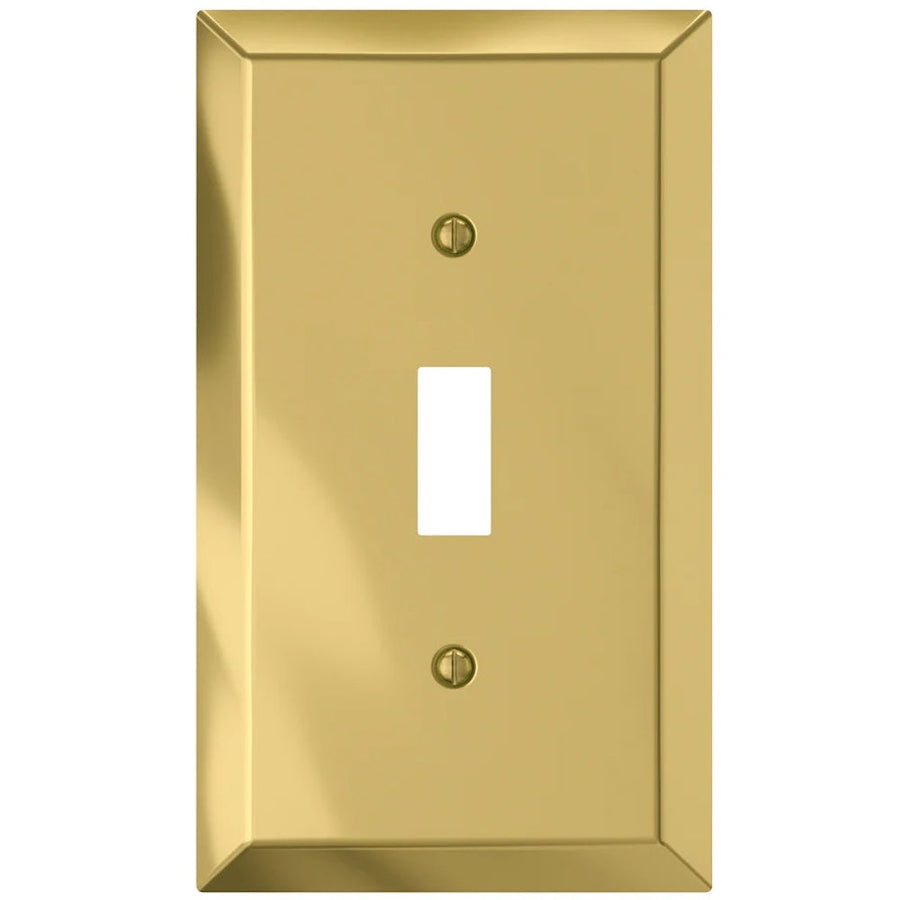 Century Polished Brass Steel - Wallplate Warehouse