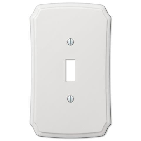 Classic White Plastic - Wallplate Warehouse
