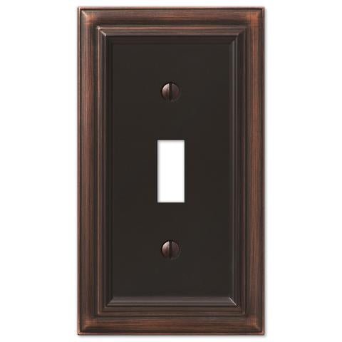 Continental Aged Bronze Cast - Wallplate Warehouse