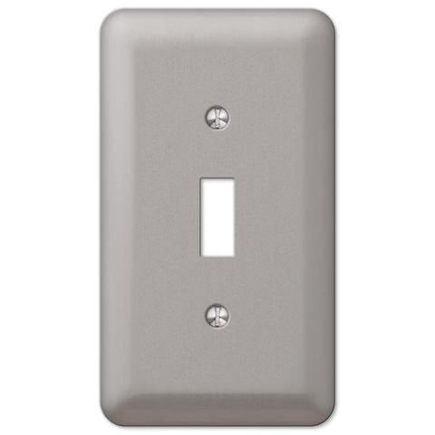 Devon Brushed Nickel Steel - Wallplate Warehouse