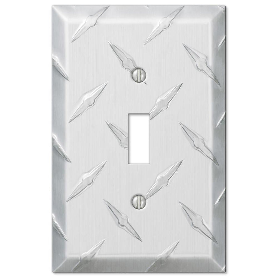 Diamond Plate Aluminum - Wallplate Warehouse