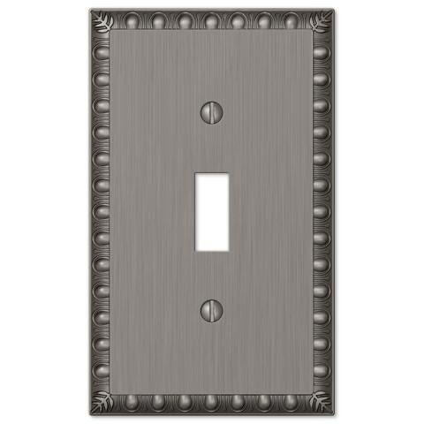 Egg & Dart Ant. Nickel Cast - Wallplate Warehouse