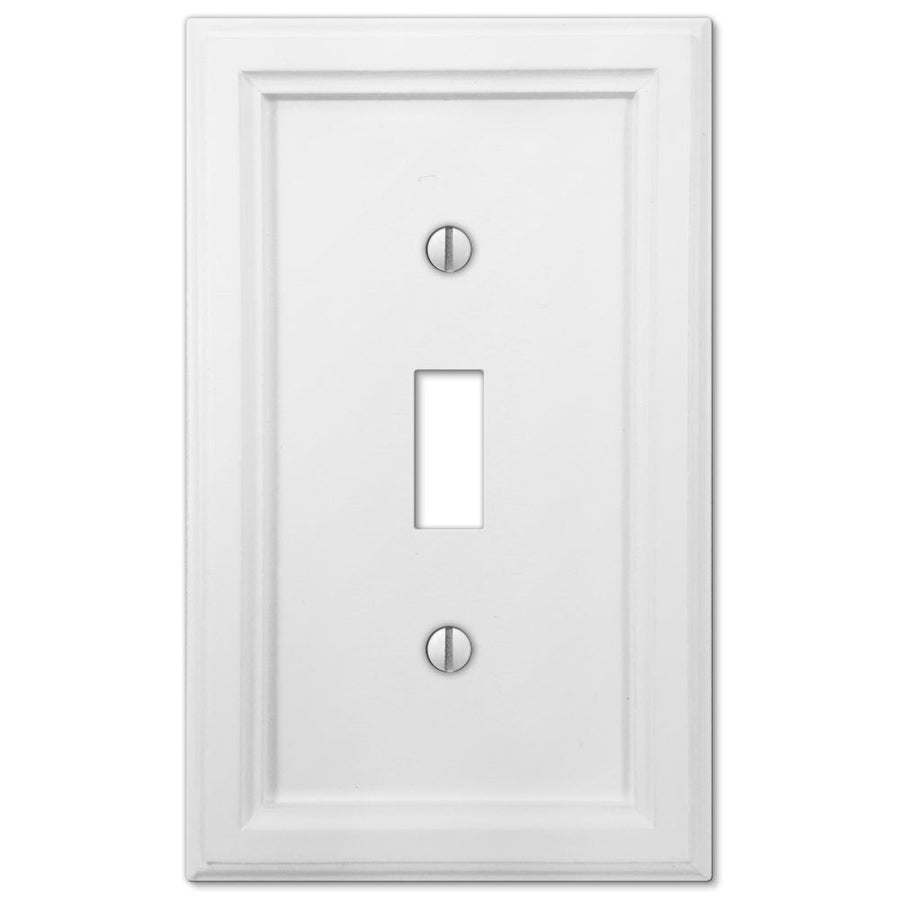 Elly White Wood - Wallplate Warehouse