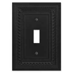 Filigree Border Matte Black Cast