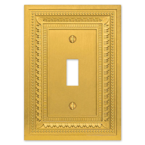 Filigree Border Satin Gold Cast