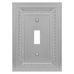 Filigree Border Satin Nickel Cast