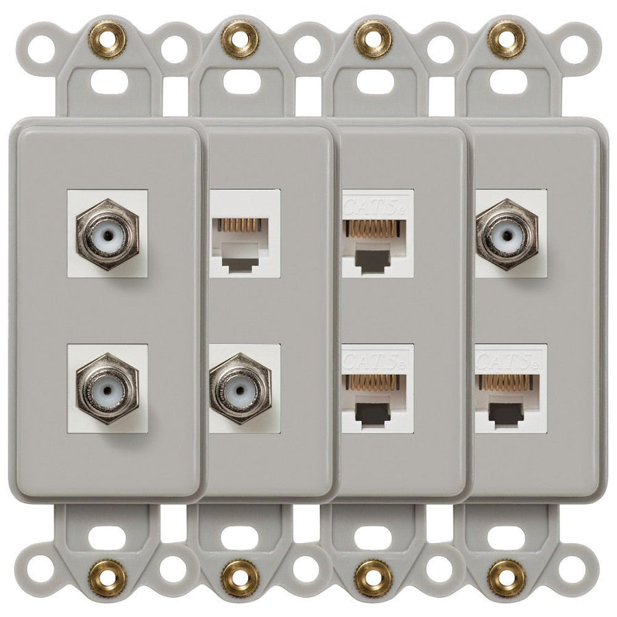 Gray Connection Devices - Wallplate Warehouse