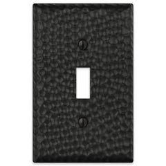Hammered Matte Black Steel