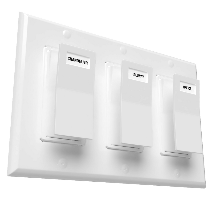 Identify Switch - Rocker Labels - Wallplate Warehouse