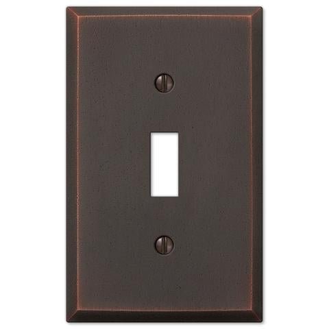 Manhattan Aged Bronze Cast - Wallplate Warehouse