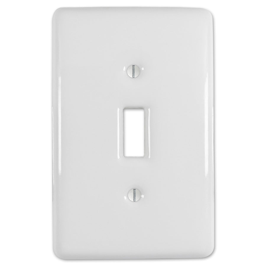 Metro White Ceramic - Wallplate Warehouse