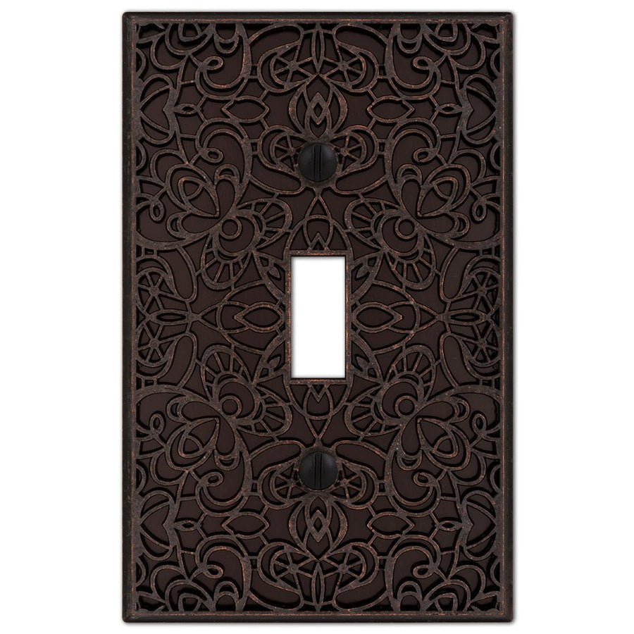 Momfort Aged Bronze Cast - Wallplate Warehouse