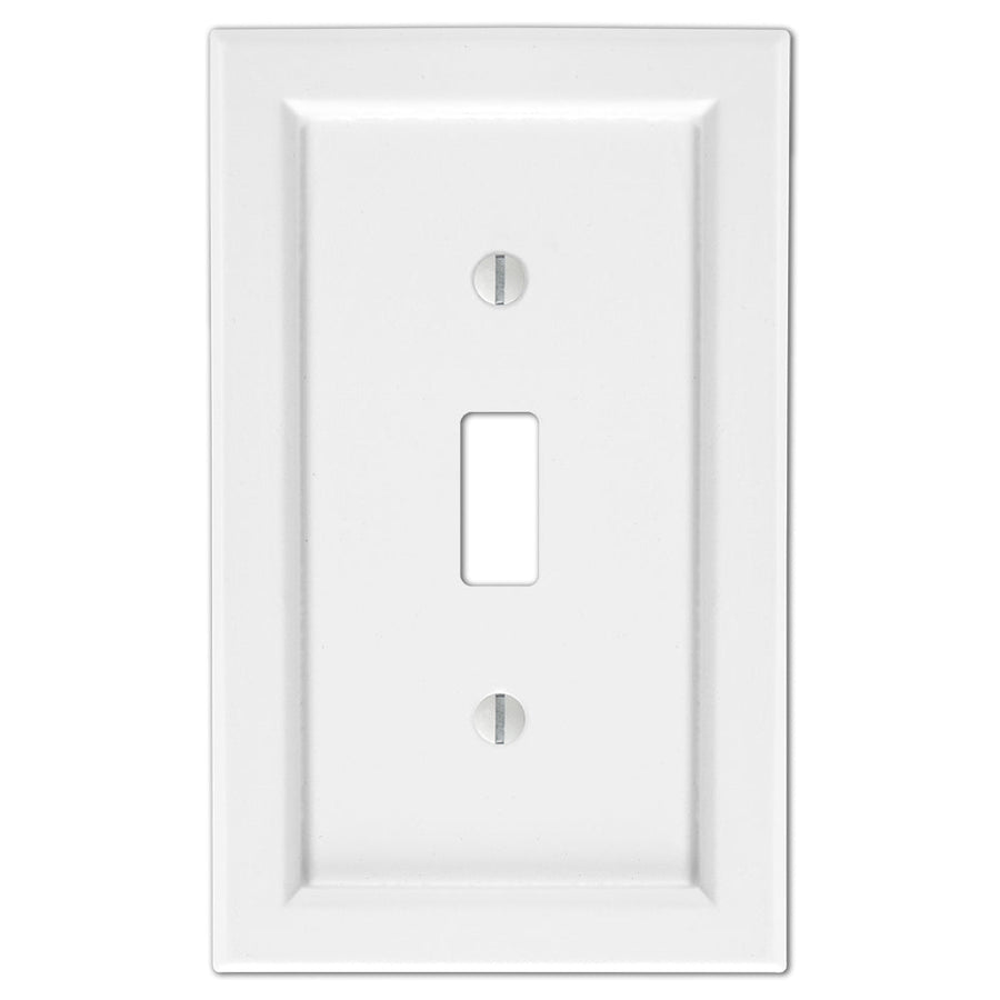 Shaker White Composite - Wallplate Warehouse