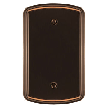 Irvine Aged Bronze - 1 Blank Wallplate