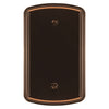 Irvine Aged Bronze - 1 Blank Wallplate