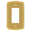 Irvine Brushed Gold - 1 Rocker Wallplate