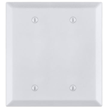 Century Bright White - 2 Blank Wallplate