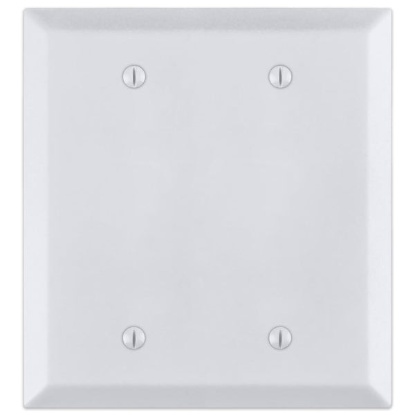 Century Bright White - 2 Blank Wallplate