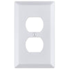 Century Bright White - 1 Duplex Wallplate