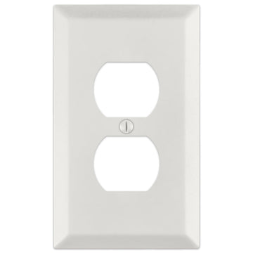 Century Warm White - 1 Duplex Wallplate
