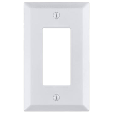 Century Bright White - 1 Rocker Wallplate