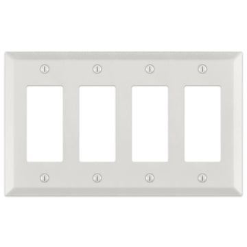 Century Warm White - 4 Rocker Wallplate