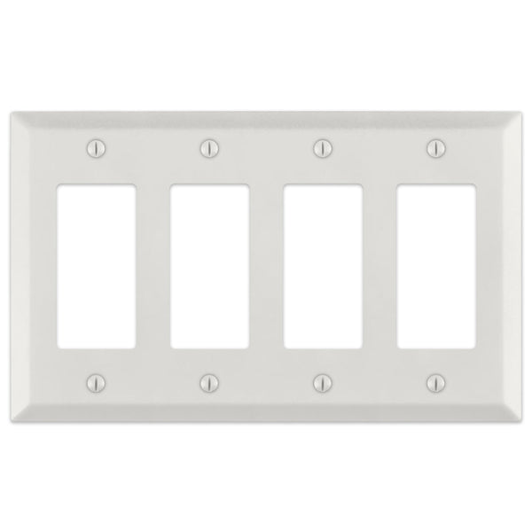 Century Warm White - 4 Rocker Wallplate