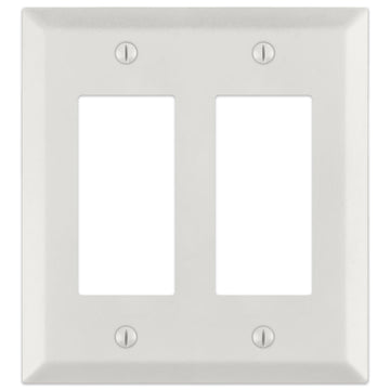 Century Warm White - 2 Rocker Wallplate