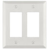 Century Warm White - 2 Rocker Wallplate