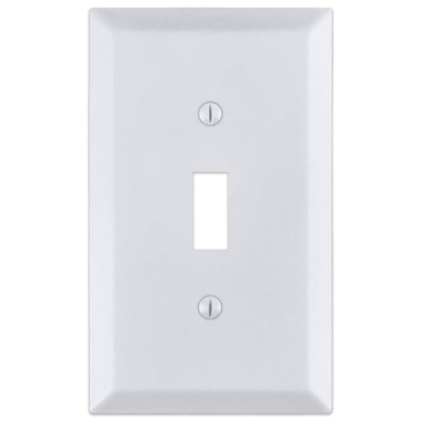 Century Bright White - 1 Toggle Wallplate