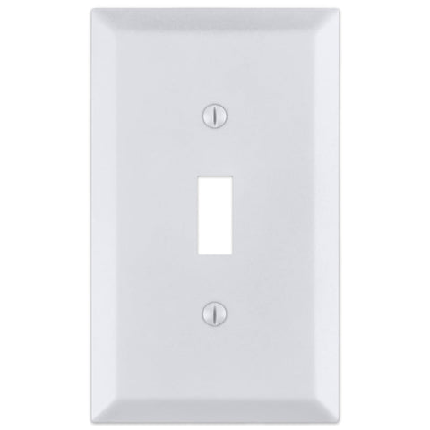 Century Bright White - 1 Toggle Wallplate