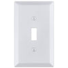 Century Bright White - 1 Toggle Wallplate