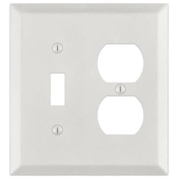 Century Warm White - 1 Toggle/1 Duplex Wallplate