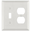 Century Warm White - 1 Toggle/1 Duplex Wallplate
