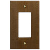 Montana Rustic Brown - 1 Rocker Wallplate