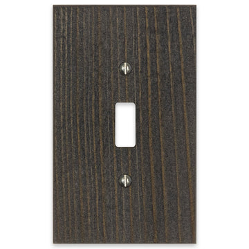 Montana Rustic Gray - 1 Toggle Wallplate