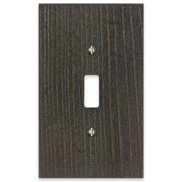 Montana Rustic Gray - 1 Toggle Wallplate