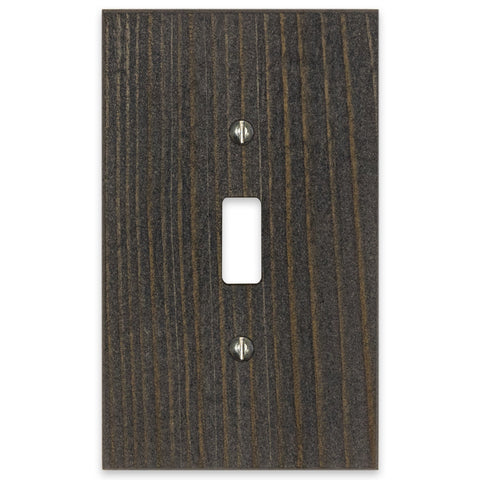 Montana Rustic Gray - 1 Toggle Wallplate