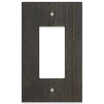 Montana Rustic Gray - 1 Rocker Wallplate