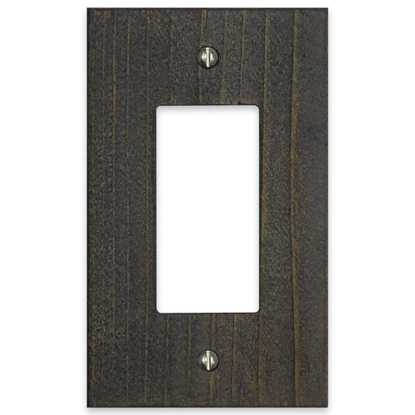 Montana Rustic Gray - 1 Rocker Wallplate