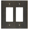 Montana Rustic Gray - 2 Rocker Wallplate