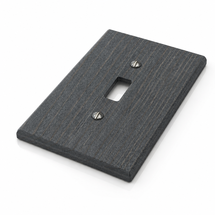 Montana Rustic Gray - 1 Toggle Wallplate
