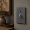 Montana Rustic Gray - 1 Duplex Wallplate