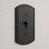 Blackwell Black Iron Cast - 1 Phone Jack Wallplate